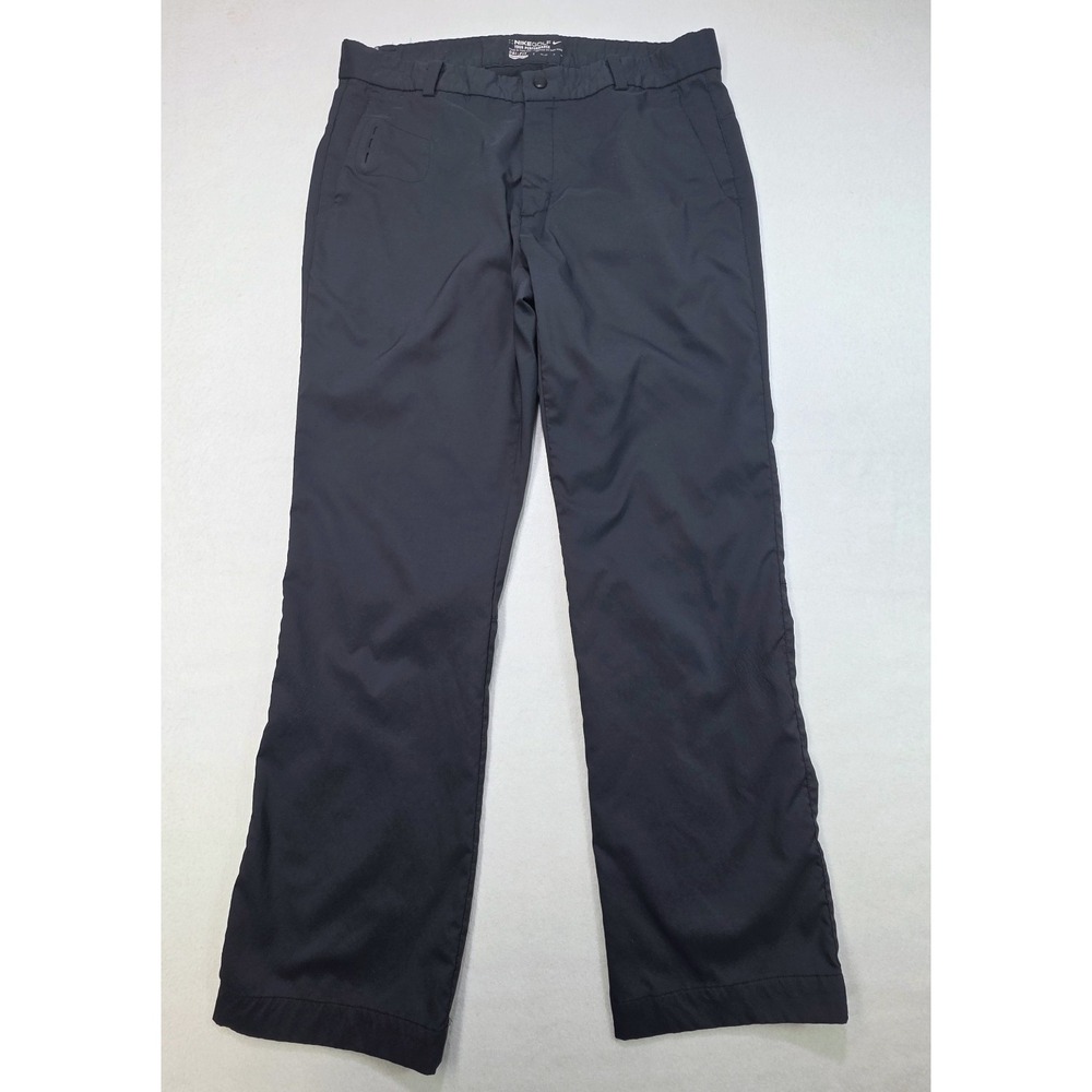 Nike Golf Pants Mes 34x30 Gray Rory McIlroy Modern Tech Woven 509737 Tee‎ Pocket